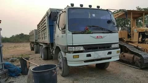 รถฮีโน่ 10 ล้อดั้ม  FM3H เปลื่ยนเครื่อง 320 แรงม้า. , ( ขายแม่ , ลูก. )     สนใจติดต่อ  081 - 6079515