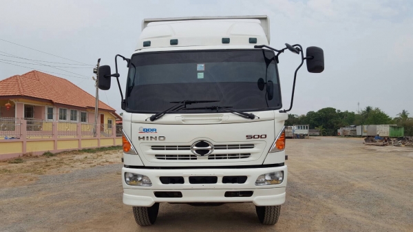 ขาย HINO FL1J MEGA 220 แรงม้าปี 47 กระบะล่องสามมิตรไม่ดั้ม