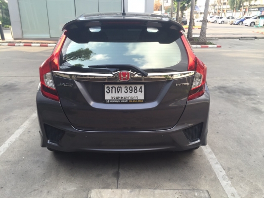 2014 HONDA JAZZ, 1.5 i-VTEC SV โฉม JAZZ 2014 สีเทา-ดำ เกียร์ออโต้ ทะเบียน 3กต3984 กรุงเทพฯ ราคา 540,000 บาท   New Jazz 2014 SV เกียร์ออโต้ สีเทาดำ ปรับเสียงที่พวงมาลัย ครุสคอนโทรล Airbag2ใบ อากาศอัตโนมัติ ปรับเสียงที่พวงมาลัย ครุสคอนโทรล ใส่แมค17ยางใหม่ใช