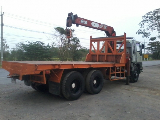 ขาย10ล้อ2เพลาFM3M240ติดเครนUNIC500ขาเหลี่ยม4ปลอก3ชักพื้นเรียบ6เมตร ขาย10ล้อ2เพลาFM3M240ติดเครนUNIC500ขาเหลี่ยม4ปลอก3ชักพื้นเรียบ6เมตร