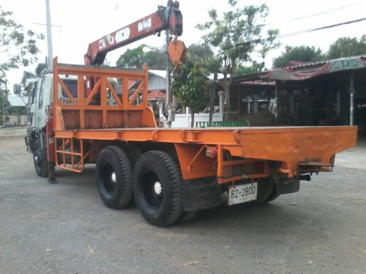 ขาย10ล้อ2เพลาFM3M240ติดเครนUNIC500ขาเหลี่ยม4ปลอก3ชักพื้นเรียบ6เมตร ขาย10ล้อ2เพลาFM3M240ติดเครนUNIC500ขาเหลี่ยม4ปลอก3ชักพื้นเรียบ6เมตร