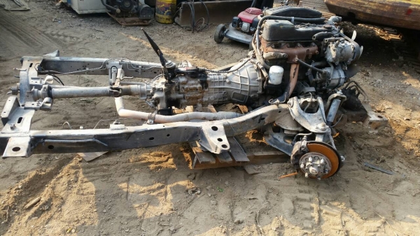 ขาย - เครื่องยนต์ พร้อมเกียร์ รถปิ๊กอัพ รถกระบะ แบบ 4 WD รุ่น ISUZU 4JA1 เก่าญี่ปุ่น