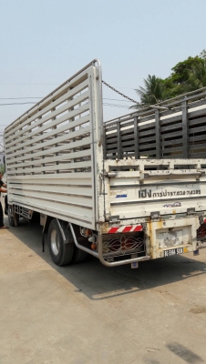 ลูกค้า (จองแล้ว) ครับ กะบะสะเเตลเรส ยาว5.50ม ยกลงจาก ฮีโน่ FC4J สภาพดีสวยพร้อมใช้ ราคา 148,000บ เรส.ทั้งลูก ครับ