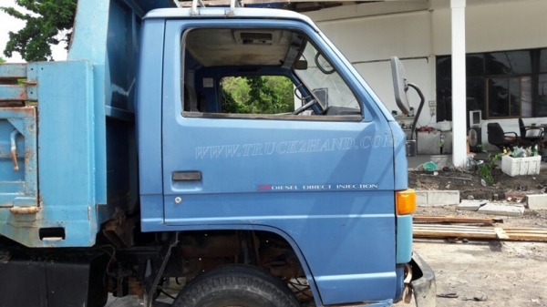 รถดั๊มอีซูซุ NPR จดทะเบียน 2543 รหัสแซซซี NPR58G ทะเบียนจดลักษณะ " ยกได้มีข้างเสริม "