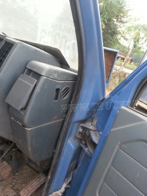 รถดั๊มอีซูซุ NPR จดทะเบียน 2543 รหัสแซซซี NPR58G ทะเบียนจดลักษณะ " ยกได้มีข้างเสริม "