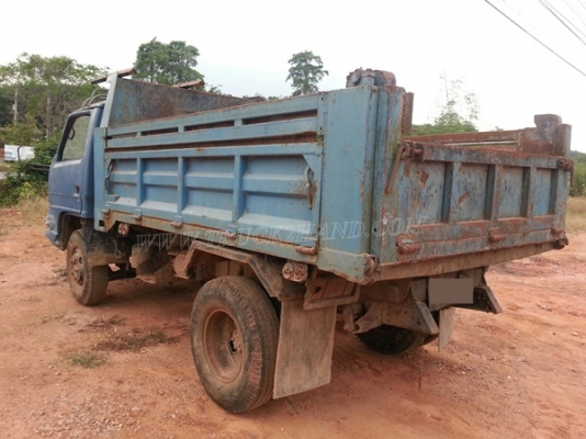 รถดั๊มอีซูซุ NPR จดทะเบียน 2543 รหัสแซซซี NPR58G ทะเบียนจดลักษณะ " ยกได้มีข้างเสริม "