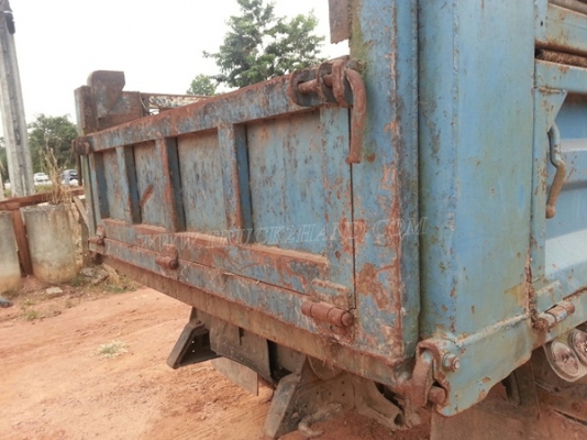 รถดั๊มอีซูซุ NPR จดทะเบียน 2543 รหัสแซซซี NPR58G ทะเบียนจดลักษณะ " ยกได้มีข้างเสริม "