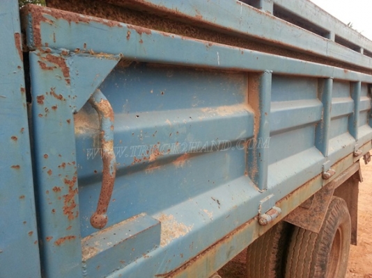 รถดั๊มอีซูซุ NPR จดทะเบียน 2543 รหัสแซซซี NPR58G ทะเบียนจดลักษณะ " ยกได้มีข้างเสริม "