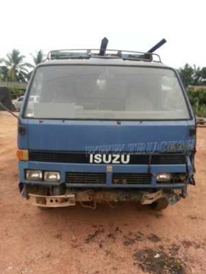 รถดั๊มอีซูซุ NPR จดทะเบียน 2543 รหัสแซซซี NPR58G ทะเบียนจดลักษณะ " ยกได้มีข้างเสริม "