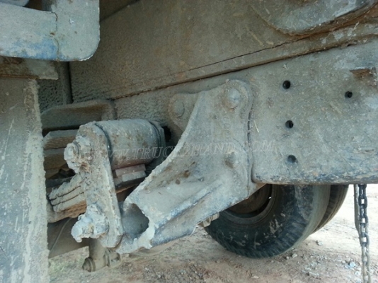 รถดั๊มอีซูซุ NPR จดทะเบียน 2543 รหัสแซซซี NPR58G ทะเบียนจดลักษณะ " ยกได้มีข้างเสริม "