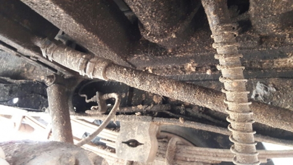 รถดั๊มอีซูซุ NPR จดทะเบียน 2543 รหัสแซซซี NPR58G ทะเบียนจดลักษณะ " ยกได้มีข้างเสริม "