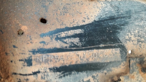 รถดั๊มอีซูซุ NPR จดทะเบียน 2543 รหัสแซซซี NPR58G ทะเบียนจดลักษณะ " ยกได้มีข้างเสริม "