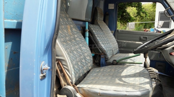 รถดั๊มอีซูซุ NPR จดทะเบียน 2543 รหัสแซซซี NPR58G ทะเบียนจดลักษณะ " ยกได้มีข้างเสริม "