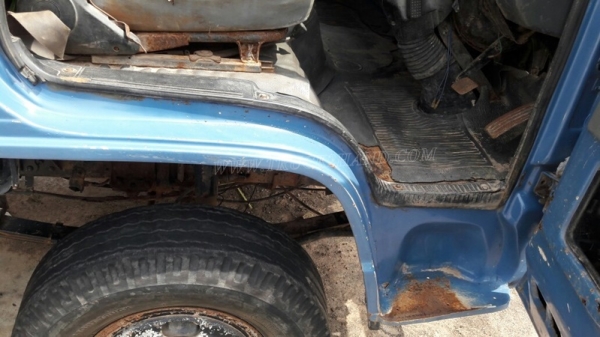 รถดั๊มอีซูซุ NPR จดทะเบียน 2543 รหัสแซซซี NPR58G ทะเบียนจดลักษณะ " ยกได้มีข้างเสริม "