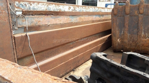 รถดั๊มอีซูซุ NPR จดทะเบียน 2543 รหัสแซซซี NPR58G ทะเบียนจดลักษณะ " ยกได้มีข้างเสริม "