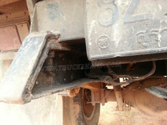 รถดั๊มอีซูซุ NPR จดทะเบียน 2543 รหัสแซซซี NPR58G ทะเบียนจดลักษณะ " ยกได้มีข้างเสริม "