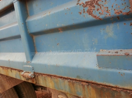 รถดั๊มอีซูซุ NPR จดทะเบียน 2543 รหัสแซซซี NPR58G ทะเบียนจดลักษณะ " ยกได้มีข้างเสริม "