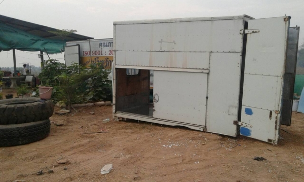 ขาย - ตู้แห้ง อะลูมิเนียม สำหรับบรรทุกของ สินค้่าอเนกประสงค์ ข้างใน กุสแตนเลส ใส่รถบรรทุก ได้หลายประเภท