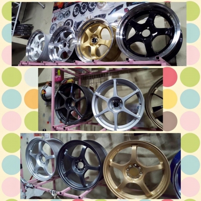 ขายล้อใหม่17 Work S1-TE37-RPF1-P1-Gramlight สเป็ค 7.5"-8"-8.5-9" ออฟ35 งานAuto Option 4รู100กับ5รู114 พร้อมยางใหม่ ปี16 Lion เพียง 20,900