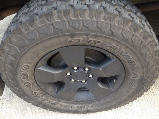 Maxxis bravo 980 All terrain 265 70 16 สี่เส้น Maxxis bravo 980 All terrain 265 70 16 สี่เส้น