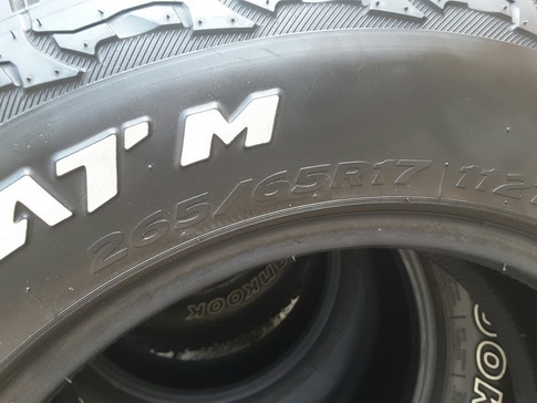 Hankook AT-M 265/65/17 ปี15 สภาพสวยๆ 1ชุด