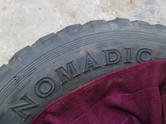 ยาง Mud ยี่ห้อToyo Made in Japan ขนาด195 R16 สี่เส้น ยาง Mud ยี่ห้อToyo Made in Japan ขนาด195 R16 สี่เส้น