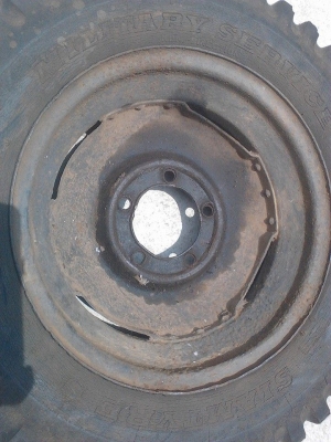 กะทะ Jeep สี่วง พร้อมยางขอบ16 ห้าเส้น