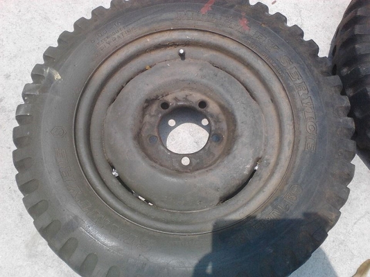 กะทะ Jeep สี่วง พร้อมยางขอบ16 ห้าเส้น