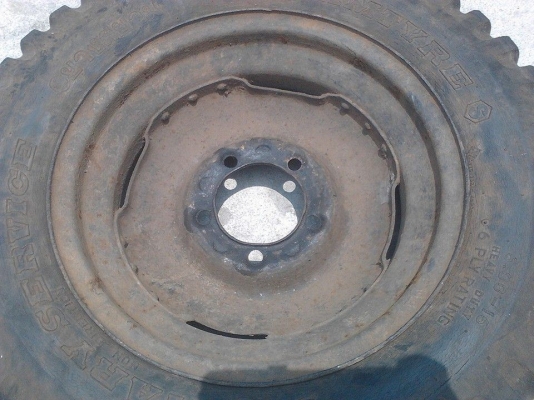 กะทะ Jeep สี่วง พร้อมยางขอบ16 ห้าเส้น