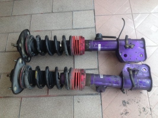 โช้คปรับเกลียว TANABE เอาไปเเปลงใส่ได้เก่าญี่ปุ่นเเท้สภาพสวยเเห้งๆไม่ได้ล้าง