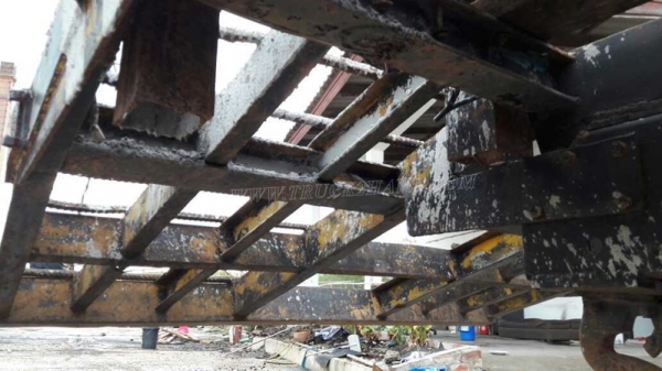 รถเทเลอร์ท้ายเป็ด ยี่ห้อมิตซู หน้ากากดำ สองเพลา 225K รถพร้อมใช้ มีภาพวีดีโอเครื่องประกอบด้วย