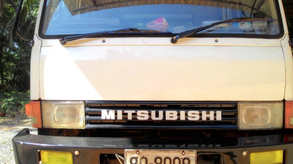 รถเทเลอร์ท้ายเป็ด ยี่ห้อมิตซู หน้ากากดำ สองเพลา 225K รถพร้อมใช้ มีภาพวีดีโอเครื่องประกอบด้วย