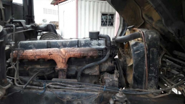 รถเทเลอร์ท้ายเป็ด ยี่ห้อมิตซู หน้ากากดำ สองเพลา 225K รถพร้อมใช้ มีภาพวีดีโอเครื่องประกอบด้วย