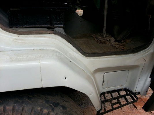 รถเทเลอร์ท้ายเป็ด ยี่ห้อมิตซู หน้ากากดำ สองเพลา 225K รถพร้อมใช้ มีภาพวีดีโอเครื่องประกอบด้วย