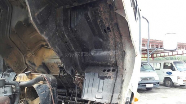 รถเทเลอร์ท้ายเป็ด ยี่ห้อมิตซู หน้ากากดำ สองเพลา 225K รถพร้อมใช้ มีภาพวีดีโอเครื่องประกอบด้วย