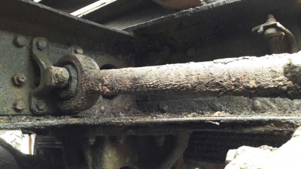 รถเทเลอร์ท้ายเป็ด ยี่ห้อมิตซู หน้ากากดำ สองเพลา 225K รถพร้อมใช้ มีภาพวีดีโอเครื่องประกอบด้วย