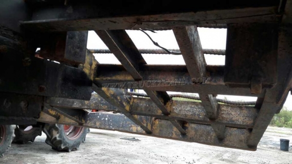 รถเทเลอร์ท้ายเป็ด ยี่ห้อมิตซู หน้ากากดำ สองเพลา 225K รถพร้อมใช้ มีภาพวีดีโอเครื่องประกอบด้วย