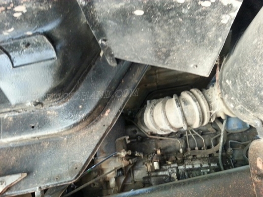 รถเทเลอร์ท้ายเป็ด ยี่ห้อมิตซู หน้ากากดำ สองเพลา 225K รถพร้อมใช้ มีภาพวีดีโอเครื่องประกอบด้วย