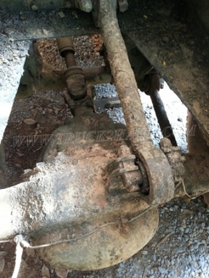 รถเทเลอร์ท้ายเป็ด ยี่ห้อมิตซู หน้ากากดำ สองเพลา 225K รถพร้อมใช้ มีภาพวีดีโอเครื่องประกอบด้วย