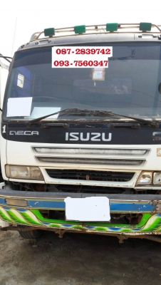 ขายรถดั้มพ์ 10 ล้อ 2 เพลา มีระบบลากจูง ISUZU DEGA 320 แรงม้า