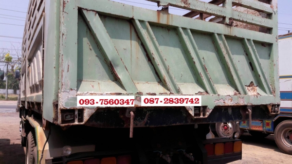 ขายรถดั้มพ์ 10 ล้อ 2 เพลา กระบะ บ.พิรุฬฯ