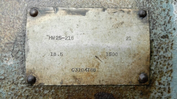 Sell>> มอเตอร์เกียร์ Sumitomo Cyclo Drive 25 HP. 380V. ทด 1:21 เพลาออกประมาณ 70 RPM. วิ่งเงียบพร้อมใช้งาน!! (สีเดิมๆ