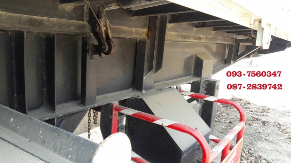 ขายหางเซมิดั้มพ์ 2 คาน  ต่อจากอู่ไทยเทรลเลอร์ ปีผลิต 2554 ยังไม่จดทะเบียน