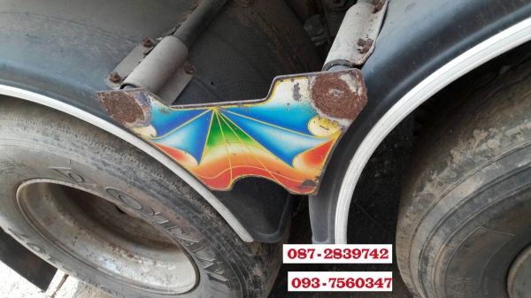 ขายหางกึ่งพ่วงยกได้(เซมิดั้มพ์) 2 คาน ต่อจากอู่ไทยเทลเลอร์ จดทะเบียนปี 2555