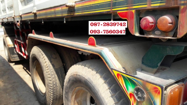 ขายหางพ่วงดั้มพ์ 3 คาน คอกเกษตร ต่ออู่ไทยเทลเลอร์ จดทะเบียน 2555