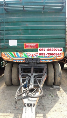 ขายหางพ่วงดั้มพ์ 3 คาน คอกเกษตร ต่ออู่ไทยเทลเลอร์ จดทะเบียน 2555