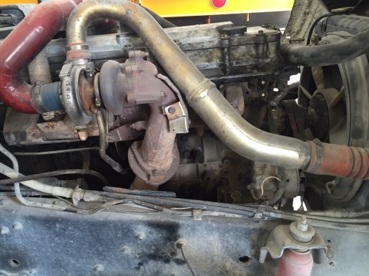 (มี2ชุด)แม่-ลูกดั้ม220แรง มิตซูFUSO FN527M-TF7646และ7623 ดั้มอู่สมชาย..