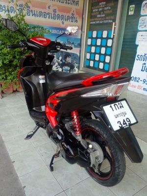 Mio125i GTX ตัวท็อป(ล้อแม็คแท้) รถปี57 สีดำ-แดง หัวฉีดประหยัดน้ำมัน สวยๆครับ