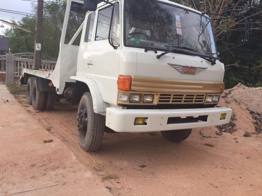 10 ล้อท้ายลาด 185 แรง HINO FM287LS-14700 ห้างแท้เดิม หัวเดิมทำใหม่ เครื่องเดิมสวย เครื่องดี เบ่มพร้อม