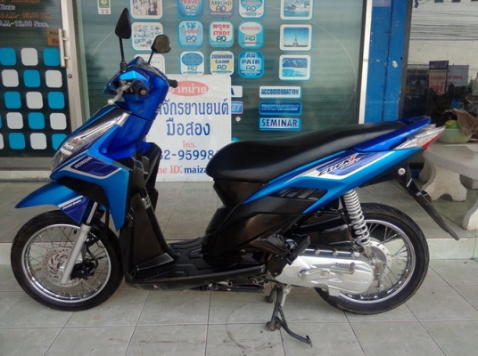 Honda Click 110i รถปี2553 สีน้ำเงิน สวยๆเครื่องดีเยี่ยม ราคาถูกครับ